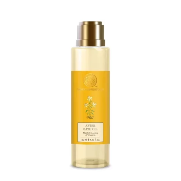 Forest Essentials After Bath Oil Mashobra Honey & Vanilla, 130 ml available on Herbkart