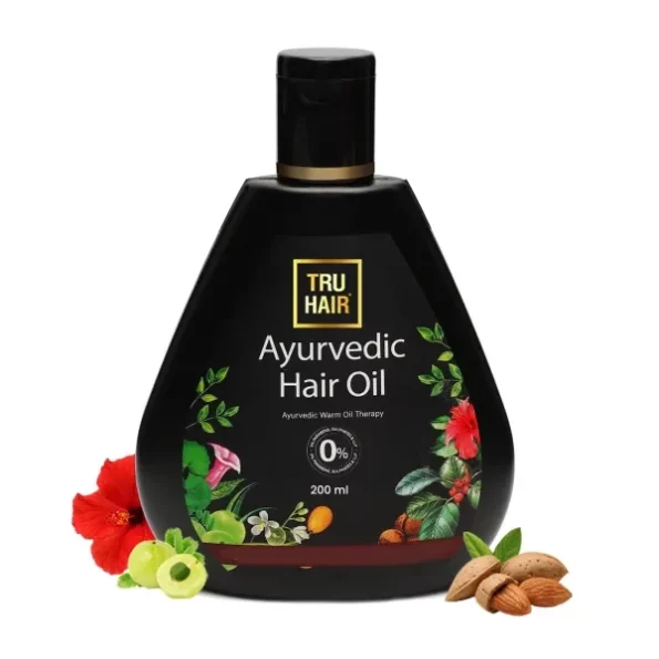 Tru Hair Ayurvedic Hair Oil Refill Pack-200ml, Herbkart8t7610KMDG-uDL.webp, Herbkart8t7610KMDG uDL
