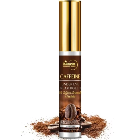 St.Botanica Caffeine 1% Under Eye Cream Roller With Ceramides And Peptides, 15 ml, Herbkart8t761ITHXUYrWL.webp, Herbkart8t761ITHXUYrWL