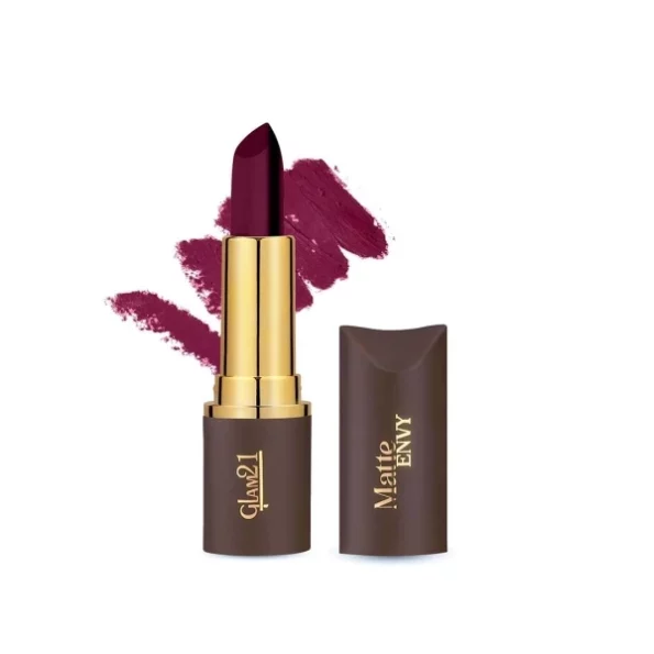 Glam21 Matte Envy Lipstick, Wineyard - 3.5gm, Herbkart8t751mv7hB27CL.webp, Herbkart8t751mv7hB27CL