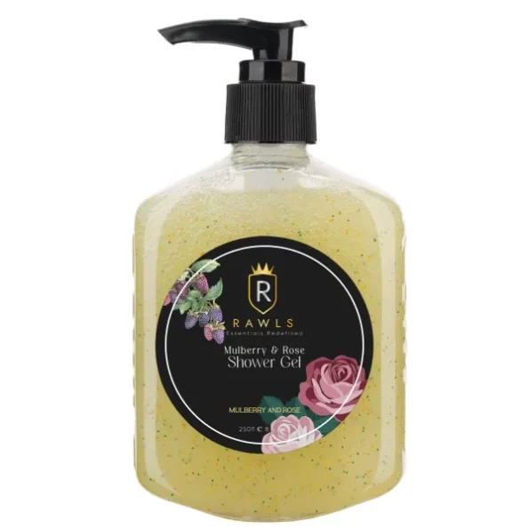 RAWLS Shower Gel with Mulberry & Rose - 250 ml, Herbkart8t771lS0ZCAxTL.webp,