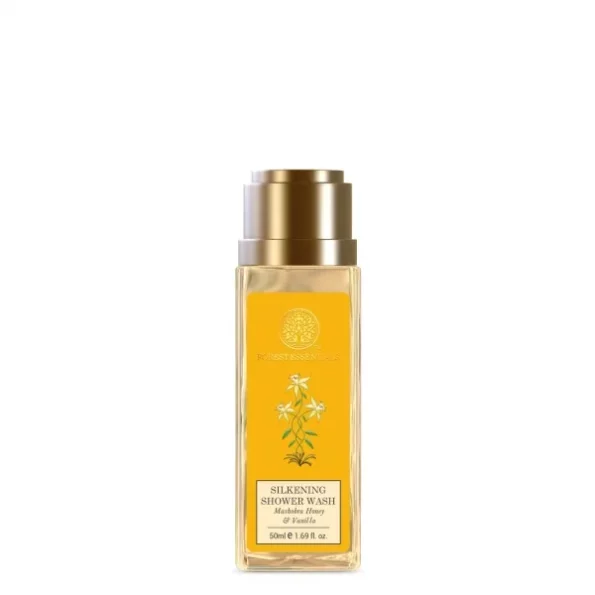 Forest essentials Silkening Shower Wash Mashobra Honey & Vanilla, 50ml, Herbkart8t761xq3tUguBL.webp,