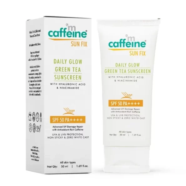 mCaffeine Niacinamide and Hyaluronic Acid Sunscreen SPF 50++ for Oily Skin - 50ml, Herbkart8t7613qhlJPO1L.webp, Herbkart8t7613qhlJPO1L