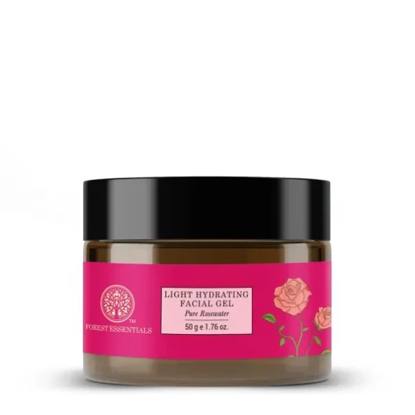 Forest Essentials Light Hydrating Facial Gel Pure Rosewater, 50 g, Herbkart8t7610CT2c6O5L.webp, Herbkart8t7610CT2c6O5L