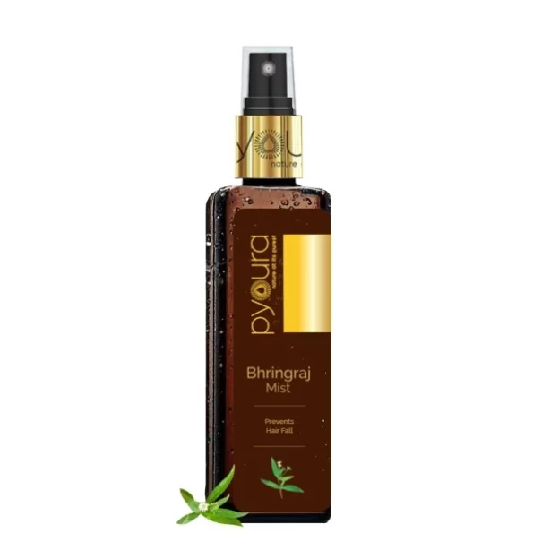 PYOURA Hair Fall Control Bhringraj Spray, Natural Serum for Healthy Hair, Helps Fight Dandruff & Nourish Damaged Hair, Easy-to-Use Non Sticky Ayurvedic Mist 100 ml, Herbkart8t751Fn2mSQ1sL.webp, Herbkart8t751Fn2mSQ1sL