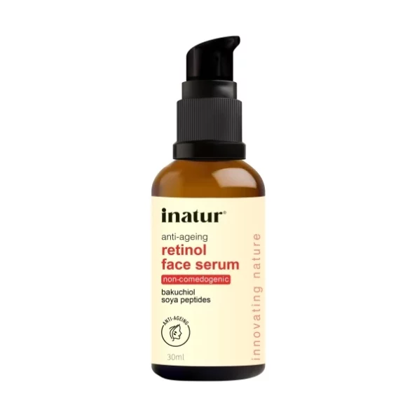 inatur Retinol Serum for Face with Bakuchiol, 30ml available on Herbkart