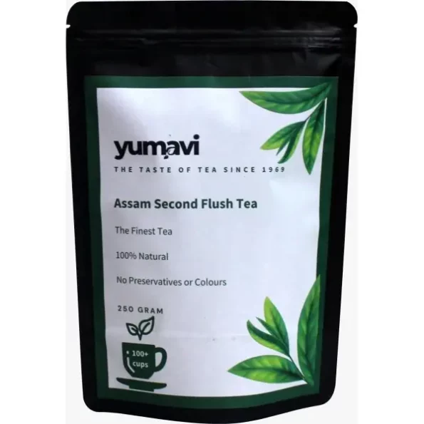 Yumavi Assam Second Flush CTC Tea with Long Leaves- 250 gm, Herbkart8t761ynNpRYVKL.webp, Herbkart8t761ynNpRYVKL