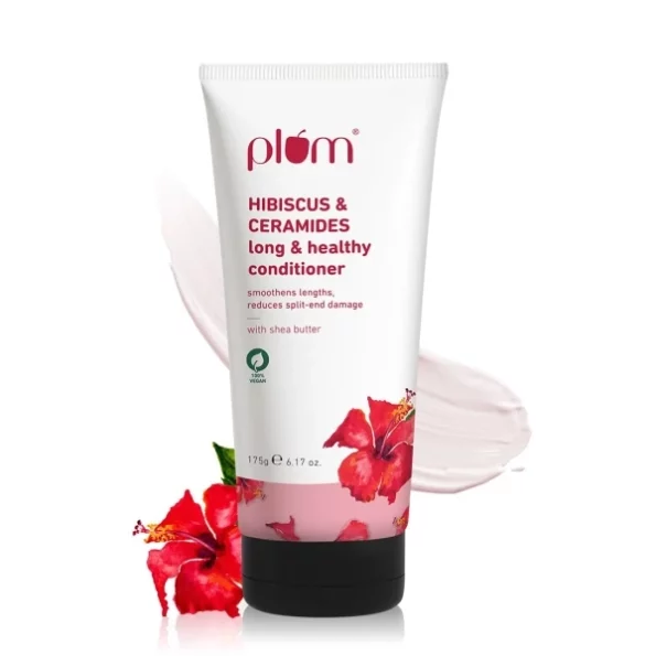 Plum Hibiscus Conditioner with Ceramides 175g available on Herbkart