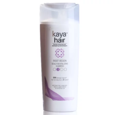 Kaya Clinic Scalp Revitalizing Shampoo Mild Every Day Use Shampoo, Balances pH, Reduces Hair Fall, Contains Basil, Sugarcane, Lemon, Apple Extracts, 225ml