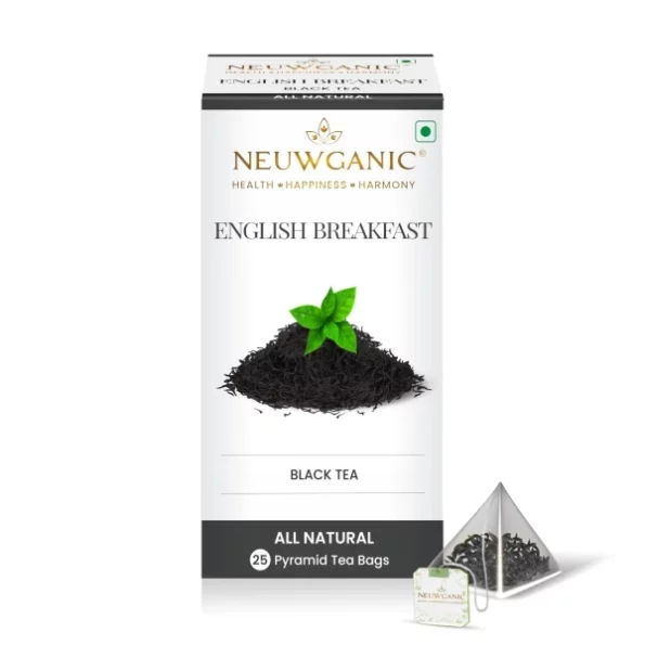 Neuwganic - English Breakfast Black Tea Bags - 25 Pyramid Tea Bags, Herbkart8t77187T-maYBL.webp, Herbkart8t77187T maYBL