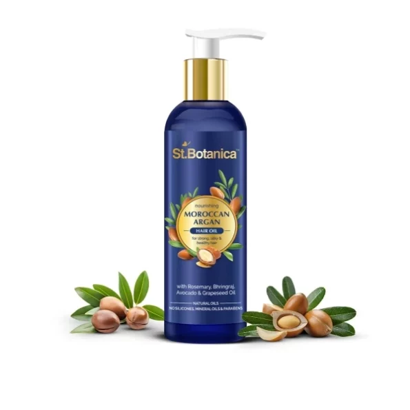 St.Botanica Moroccan Argan Hair Oil 200ml with Argan, Jojoba, Rosemary & Castor Oil, Herbkart8t7511lnQVhh7L.webp, Herbkart8t7511lnQVhh7L