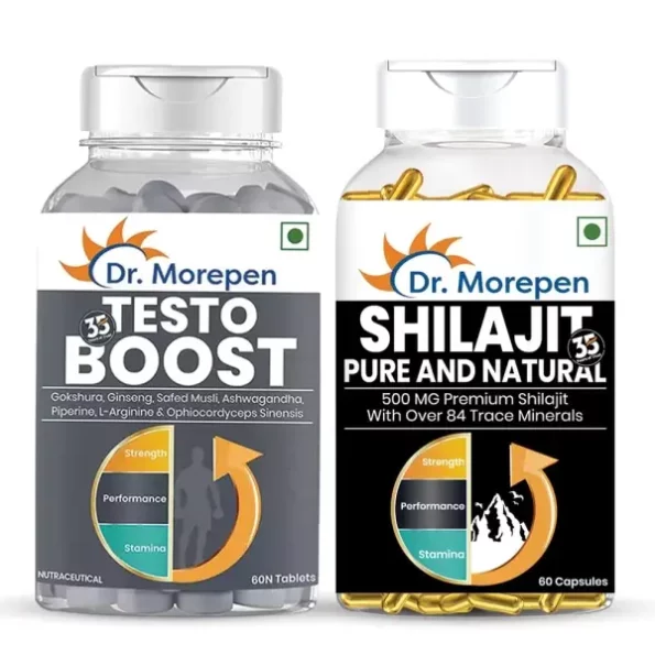 Dr. Morepen Testo Boost - 60 Tablets & Shilajit 60 Capsules, Herbkart8t761iNC6873ZL.webp, Herbkart8t761iNC6873ZL