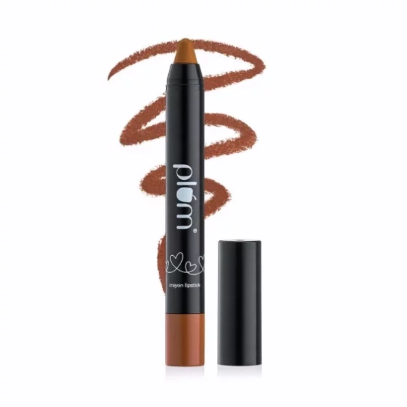 Plum Twist & Go Matte Lipstick La La Sand - 121 (Nude Caramel Brown) available on Herbkart