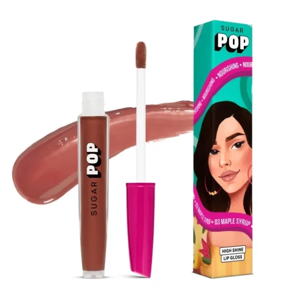 SUGAR POP High shine Lip Gloss - 03 Maple Syrup - 3.5 ml, Herbkart8t771VNCiasMdL.webp, Herbkart8t771VNCiasMdL