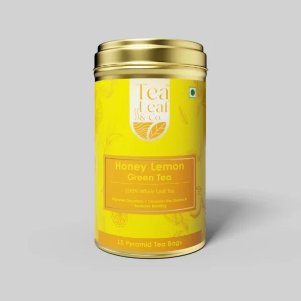 Tea Leaf & Co Honey Lemon Green Tea with Vitamin C - 15 Pyramid Green Tea Bag, Herbkart8t761S9zT20KmmL.webp, Herbkart8t761S9zT20KmmL