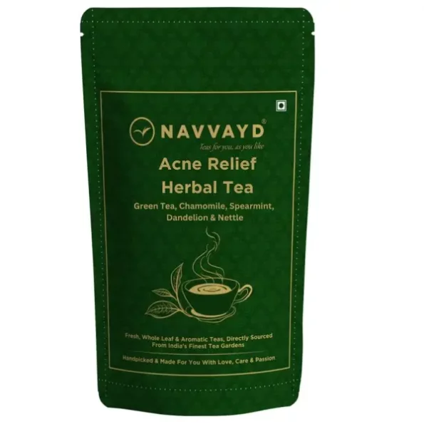 NAVVAYD Acne Relief Tea (100 Grams, 50 Cups), Herbkart8t771j0l5ei4XL.webp, Herbkart8t771j0l5ei4XL