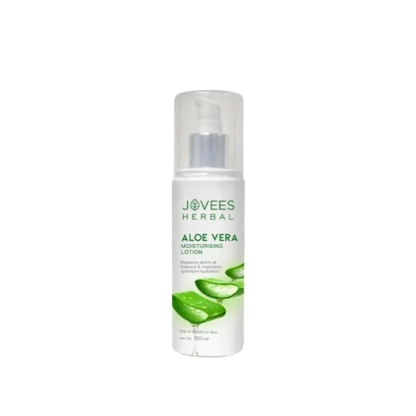 Jovees Herbal Aloe Vera Moisturising Lotion With Sandal And Peach Extract, 200ml, Herbkart8t741PhfhxiNeL.webp,