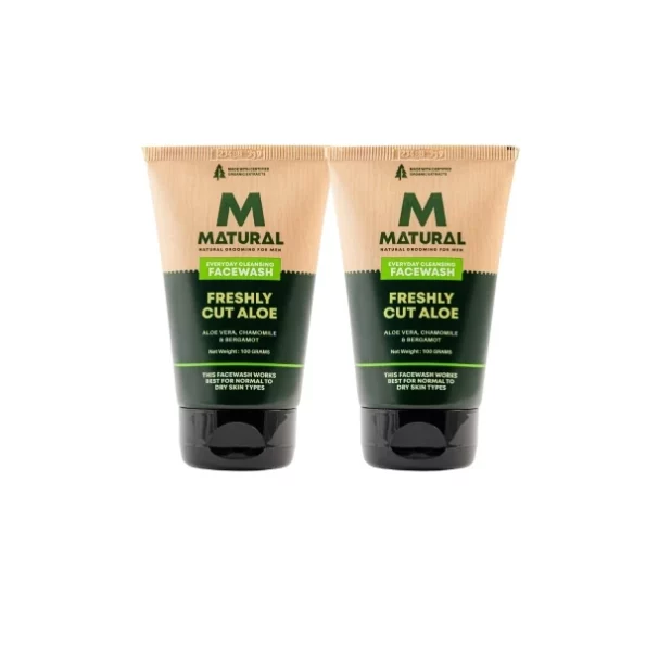 Matural Men All Natural Oil Control Anti Acne Face Wash For Men 100gm, Green Tea & Tea Tree Facewash, Herbkart8t7615OmCV59UL.webp, Herbkart8t7615OmCV59UL