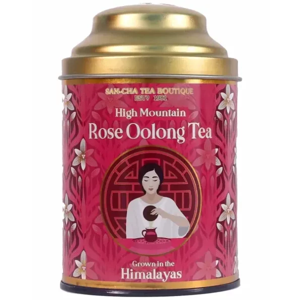 SAN-CHA Tea Boutique| Rose Oolong Tea| High Mountain Oolong Tea|150 Cups+|Himalayan Tea| Semi Fermented Tea Leaves| Real Rose Flower Tea - 2 Gm, Herbkart8t7819IejSgtEL.webp, Herbkart8t7819IejSgtEL