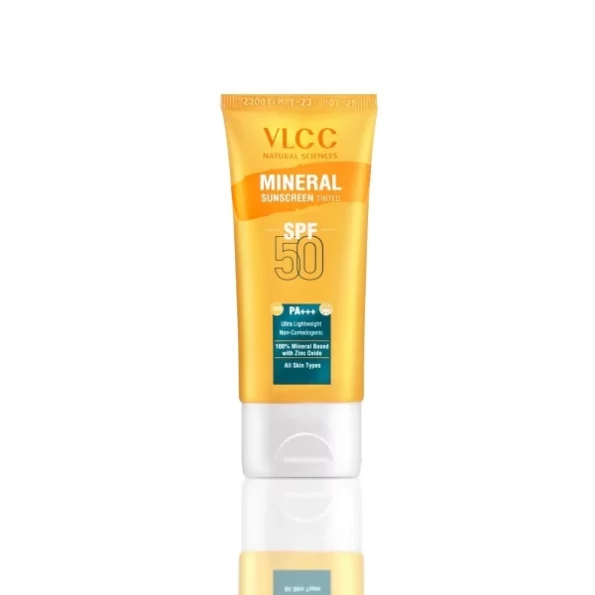 VLCC Mineral Sunscreen Tinted Spf 50 Pa+++ Ultra Lightweight Non-Comedogenic (50Gm), Herbkart8t751zxE0JFDhL.webp,