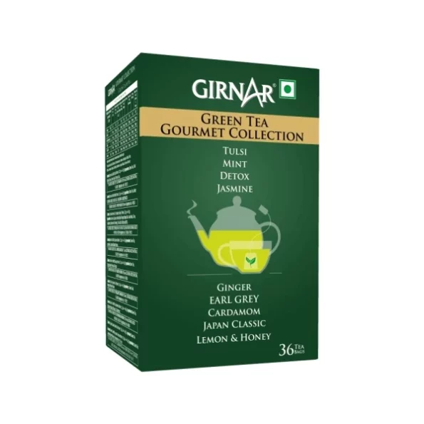 Girnar Green Tea Gourmet Collection (36 Tea Bags), Herbkart8t751kgq5M4lAL.webp, Herbkart8t751kgq5M4lAL