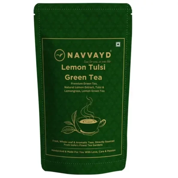 Navvayd Lemon Tulsi Green Tea, With Real Lemongrass & Lemon Tulsi (100 Gm), Herbkart8t771dT8jADl20L.webp, Herbkart8t771dT8jADl20L