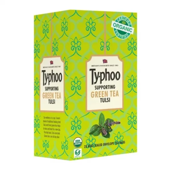 Typhoo Organic Green Tea Bags - Tulsi, 25 Count, Herbkart8t771xk-ozRBNL.webp, Herbkart8t771xk ozRBNL