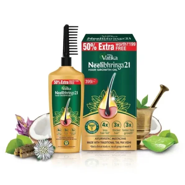 DABUR Vatika Neelibhringa 21 Hair Growth Oil - (100Ml+ 50Ml Extra Free), Herbkart8t7610B3CLMmtL.webp, Herbkart8t7610B3CLMmtL