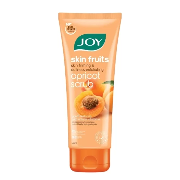 Joy Apricot & Walnut Face Scrub for Blackheads Removal (200gm) available on Herbkart