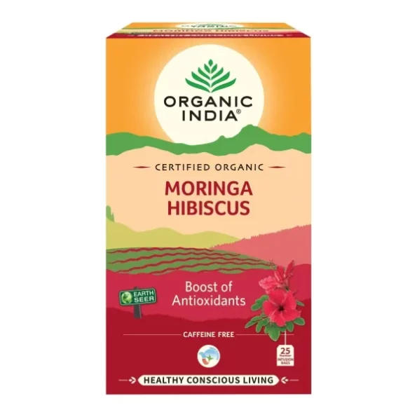 Organic India Moringa Hibiscus 25 Tea bags, Herbkart8t771XOELl5zxL.webp,