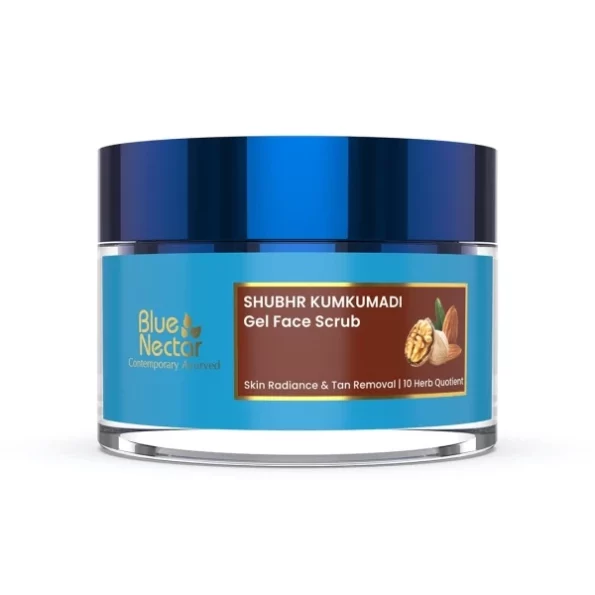 Blue Nectar Gel Face Scrub With Plant Based Vitamin E (10 Herbs, 50g), Herbkart8t7517gLYTGtjL.webp, Herbkart8t7517gLYTGtjL