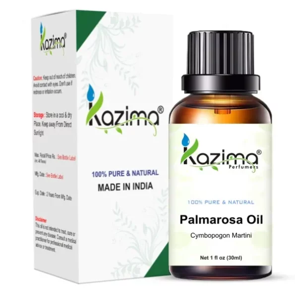 KAZIMA Palmarosa Essential Oil (30ml) available on Herbkart