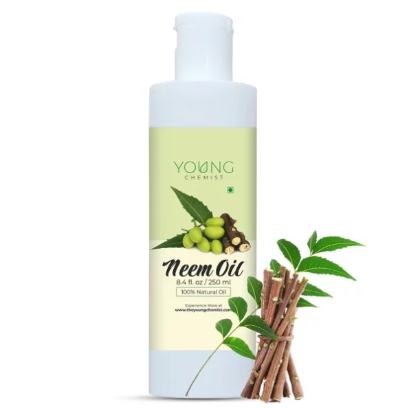 Young Chemist Organic Neem Oil for Hair Dandruff, Lice & Growth - 250ml, Herbkart8t751NFCruHwIL.webp, Herbkart8t751NFCruHwIL