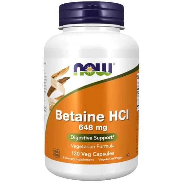 Now Foods, Betaine HCL, 648 mg, 120 Veggie Caps, Herbkart8t771UmQq3VZGL.webp, Herbkart8t771UmQq3VZGL