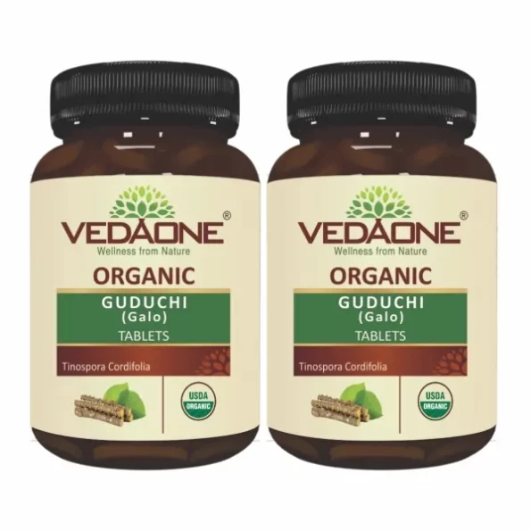 Vedaone Organic Guduchi 750mg, 60 Tablets helps to Boost Immunity (Pack of 2), Herbkart8t771Dh0-20NTqL.webp, Herbkart8t771Dh0 20NTqL