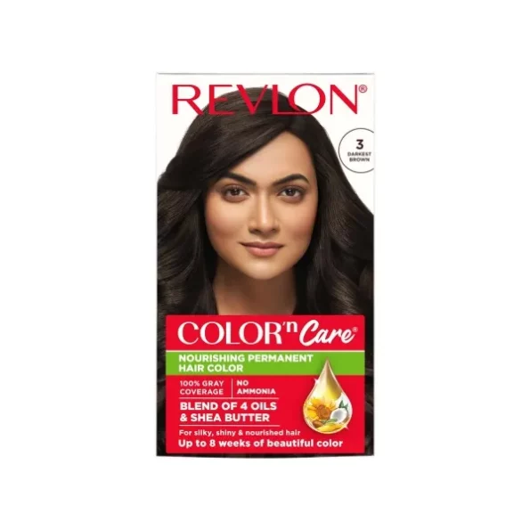 REVLON Color 'n Care Nourishing Permanent Hair Color - 3 Darkest Brown, Herbkart8t761TvaIHEeEL.webp, Herbkart8t761TvaIHEeEL