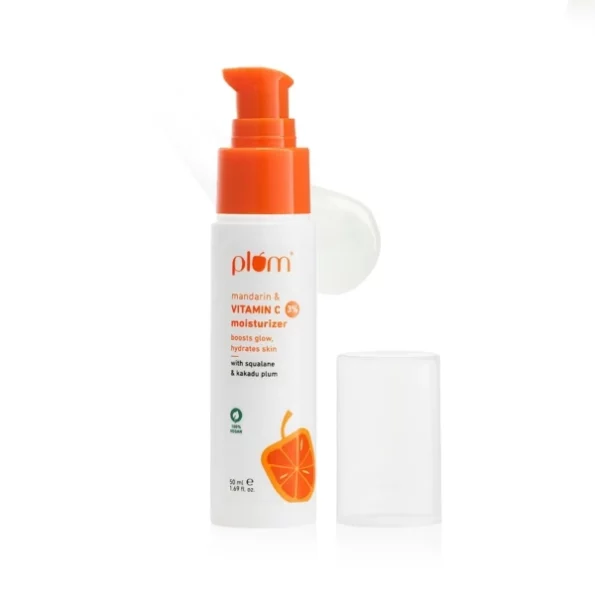 Plum 3% Vitamin C Moisturizer with Mandarin available on Herbkart