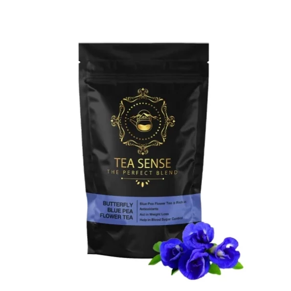 TEA SENSE - Butterfly Blue Pea Flower Tisane | 50g | Loose Leaf | Smooth and Healthy Drink | 50 Cups+, Herbkart8t751x02Ug1KEL.webp,
