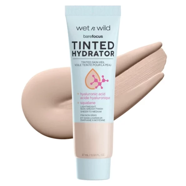 Wet N Wild Bare Focus Tinted Cream Hydrator, Fair, Semi - Matte, 27 ml, Herbkart8t771uwbxP5i6L.webp,