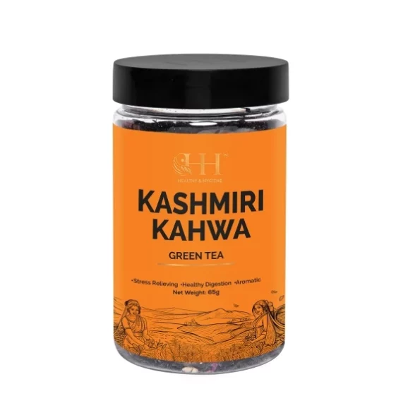 HEALTHY & HYGIENE Kashmiri kahwa Natural (65 Gram), Herbkart8t761sXx7ft32L.webp,