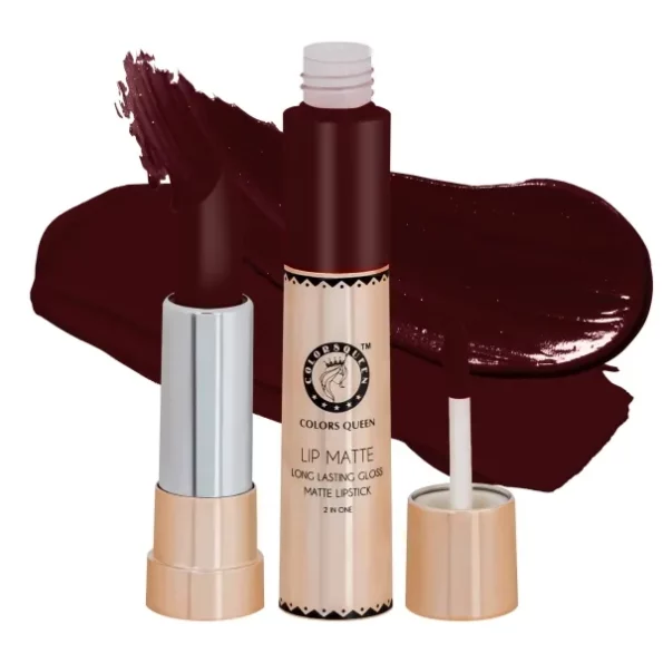 Colors Queen 2 in 1 Matte Lipstick (09 - Coffee), Herbkart8t761lwxV20U6yL.webp,