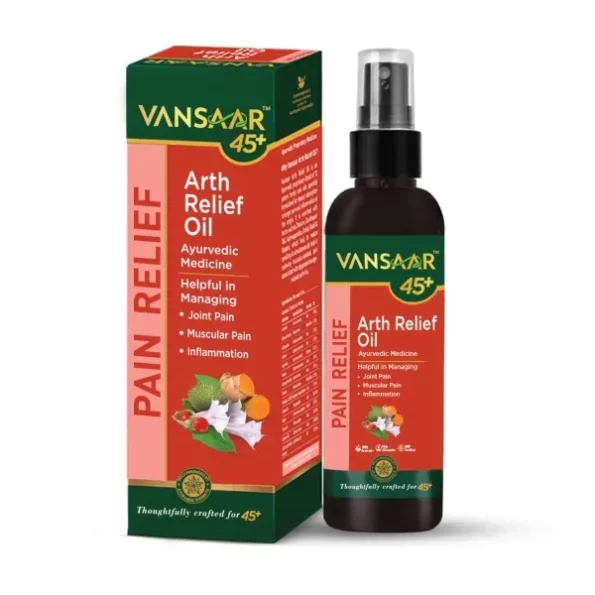 VANSAAR Arth Relief Oil - 100ml available on Herbkart