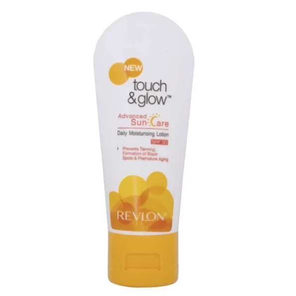 Revlon Touch and Glow Advanced Sun Care Daily Moisturising Lotion Spf 30, White, 50 ml, Herbkart8t7512061xTI64L.webp,