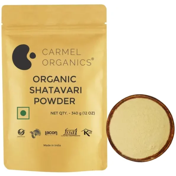 CARMEL ORGANICS Shatavari Root Powder 340 Grams, Herbkart8t781GDSlOcSOL.webp, Herbkart8t781GDSlOcSOL