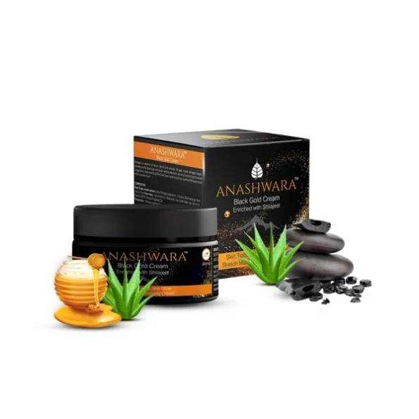BIO RESURGE LIFE Black Gold Shilajit Cream||For Reducing Stretch Marks||Scars after Pregnancy||Weight loss||50Gm, Herbkart8t751OBz44uRLL.webp, Herbkart8t751OBz44uRLL