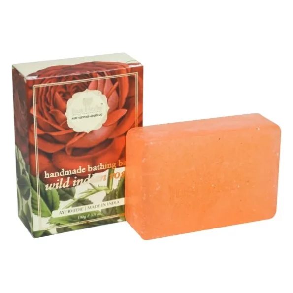 Just Herbs Ayurvedic Rose Handmade Skin Detoxify Bathing Soap Bar For All Skin Types, Herbkart8t771cxtW4qgUL.webp,