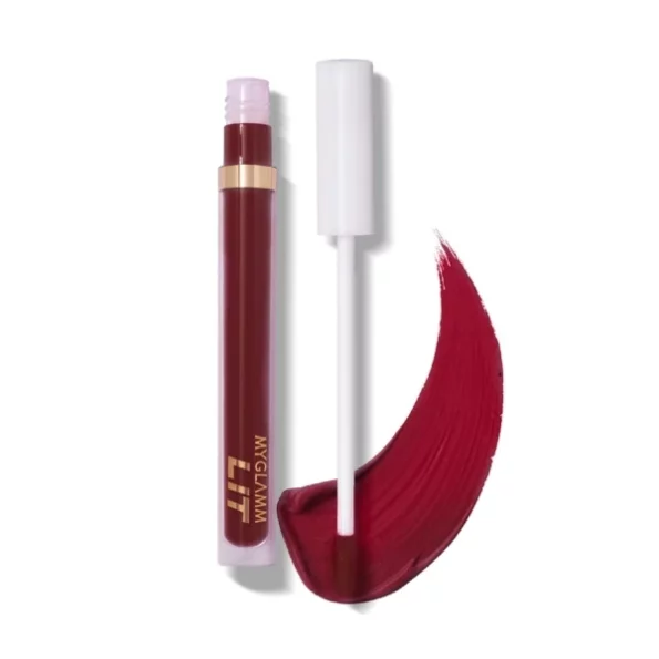 MyGlamm LIT Liquid Matte Lipstick - Kittenfish (Brick Red) - 3 ml, Herbkart8t751F1NsYGchL.webp, Herbkart8t751F1NsYGchL