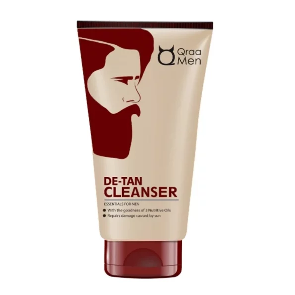 Qraa Men De-Tan Cleanser For Skin Lightening/Brightening, 100 g, Herbkart8t761WT-ML20rlL.webp, Herbkart8t761WT ML20rlL