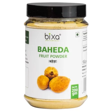 Bixa Botanical Bibhitaki Powder (Terminalia Belerica) ǀ Ayurvedic Herbal Supplement | 200 GRAMS / 7 OZ | Gluten Free, Non-GMO, Steam Sterlized, Vegan, 100% Pure