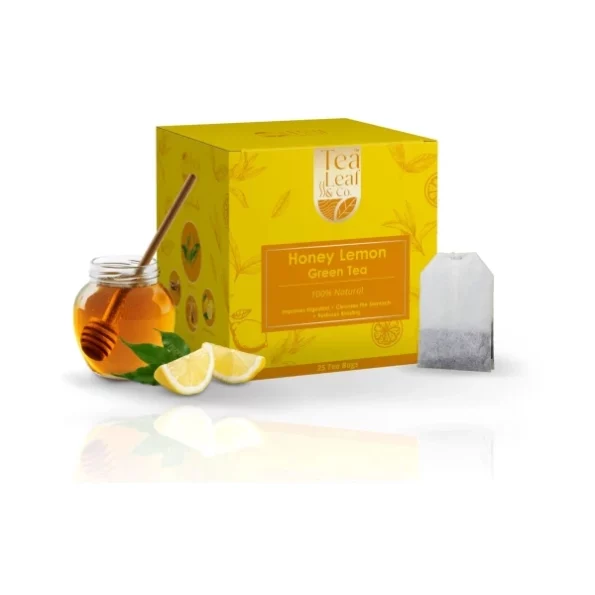 Tea Leaf & Co. Honey Lemon Green Tea, 25 Tea Bags, Herbkart8t761FPh5WAkZL.webp, Herbkart8t761FPh5WAkZL